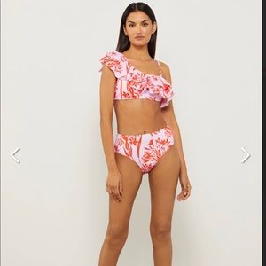 ISABELLA HIGH-WAISTED BIKINI BOTTOM And TOP set. Size 10.